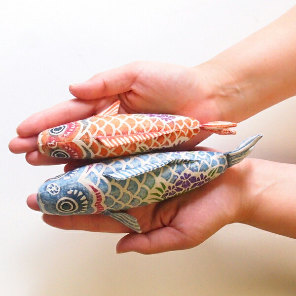 真工藝 木版手染めぬいぐるみ 鯉のぼりセット | 食器と料理道具の専門