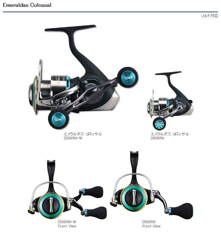 エギ/エギング/リール/○2014○【スピニングリール】エメラルダス