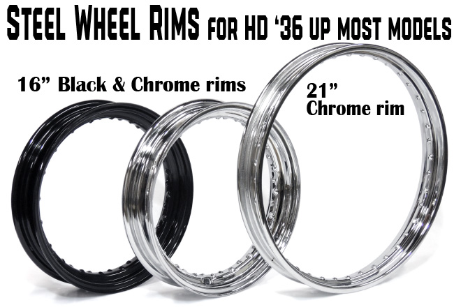 Wheels and Spokes / ホイール リム スポーク ビンテージ ハーレー