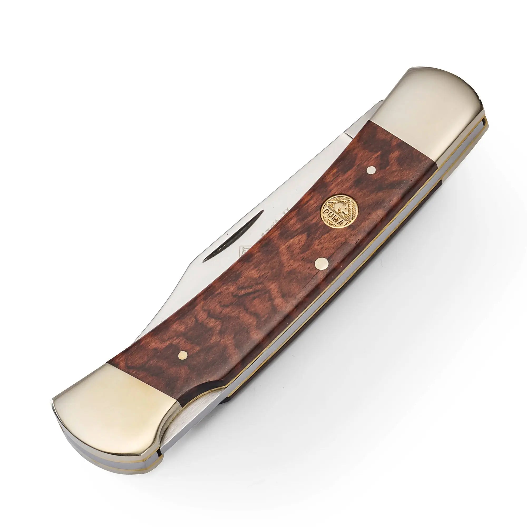 Hunting pocket knife, folding knife, PUMA Castellan, snakewood