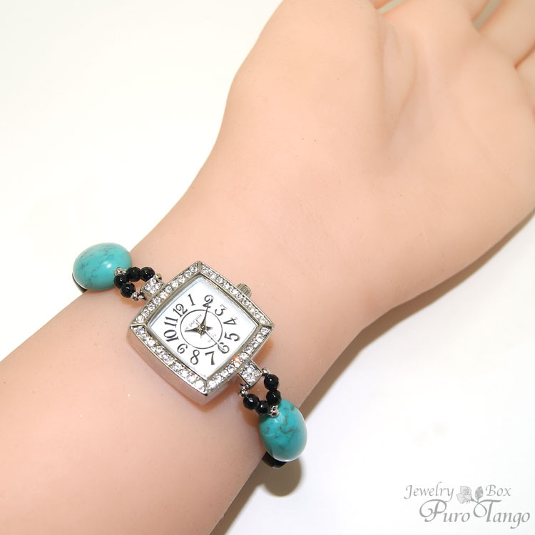 腕時計 ジュエリーウォッチ ターコイズ 商品詳細｜天然石アクセサリー