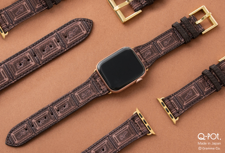 Q-pot.からビターチョコレートApple Watchバンドが待望のデビュー