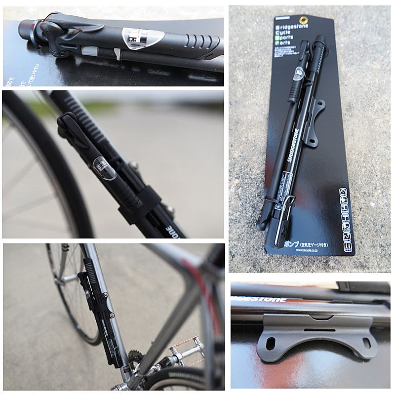 BRIDGESTONE（ブリヂストン）FRAME PUMP （フレームポンプゲージ付き