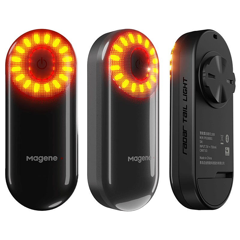 Magene（マージーン）L508 リアビューレーダーテールライト リア 充電