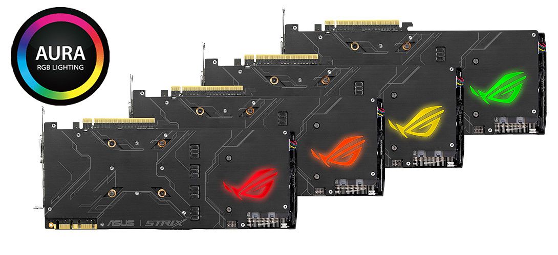 GeForce GTX 1080 ROG STRIX ADVANCED GAMING 8GB GDDR5X Graphics Card