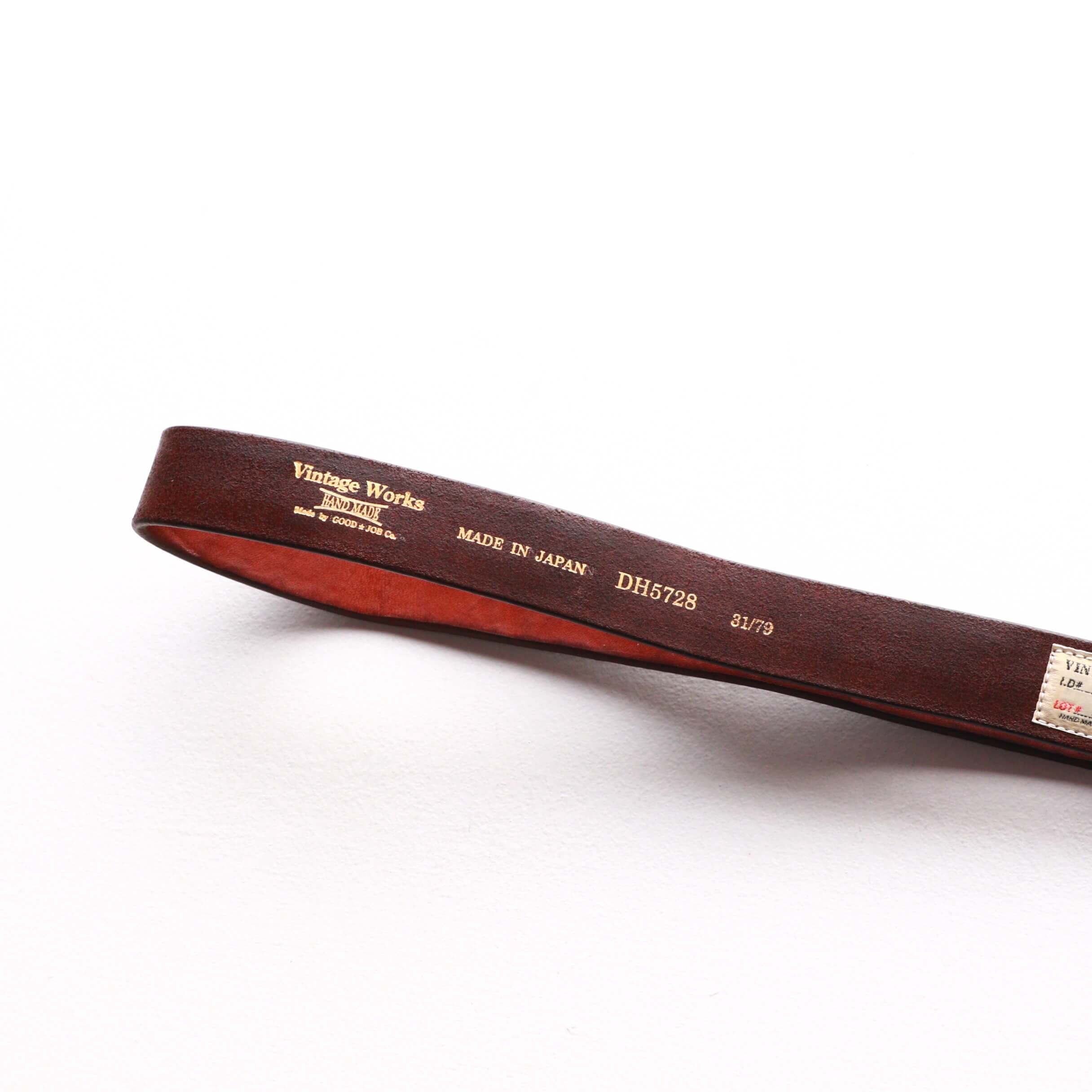 Vintage Works レザーベルト DH5728 31/79 Vintage Works レザーベルト