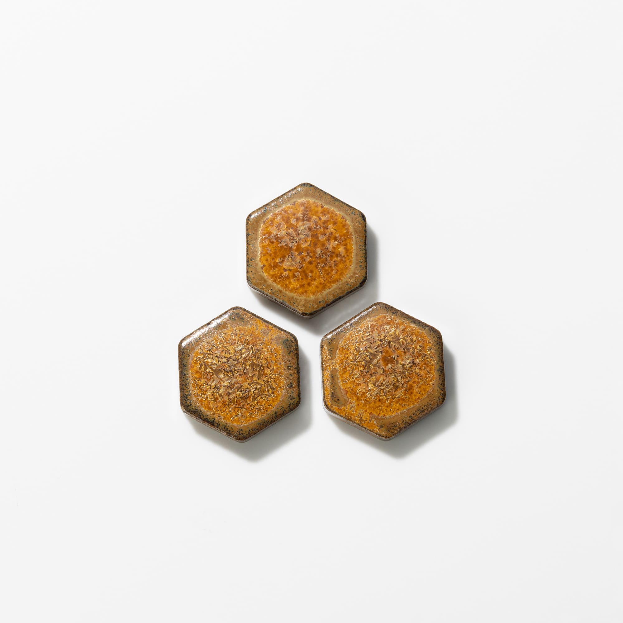 ハニカムタイル みたらし（シート） | WL-TL016-04P-G141 | モザイク