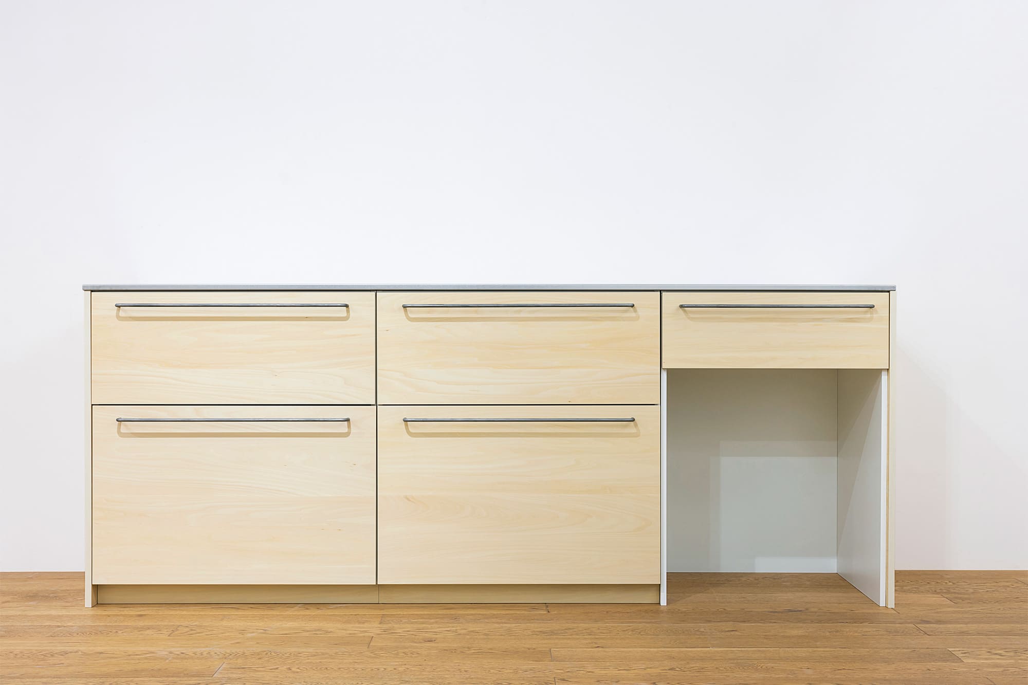 木製キッチンカウンター 引き出し | KB-KC023-15-G183 | キッチン収納