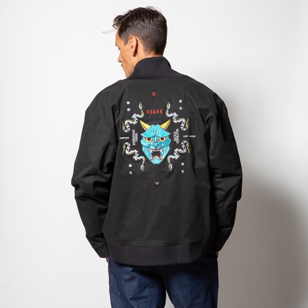 ROARK x KANAME BOMBER JACKET: BLACK