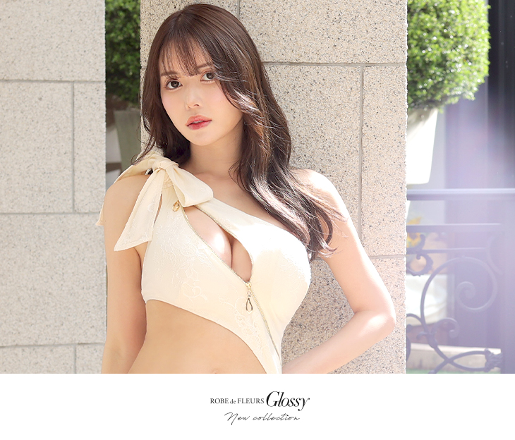 Lacy zip swim wear(GL2360)