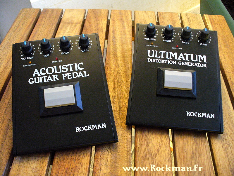 Rockman.fr - Acoustic Guitar Pedal - Ultimatum Distortion