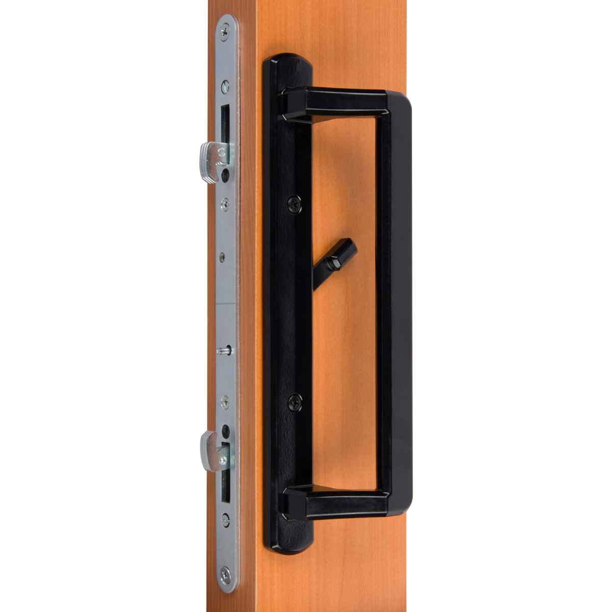 Venice Custom Sliding Door Handle Set | Black Finish