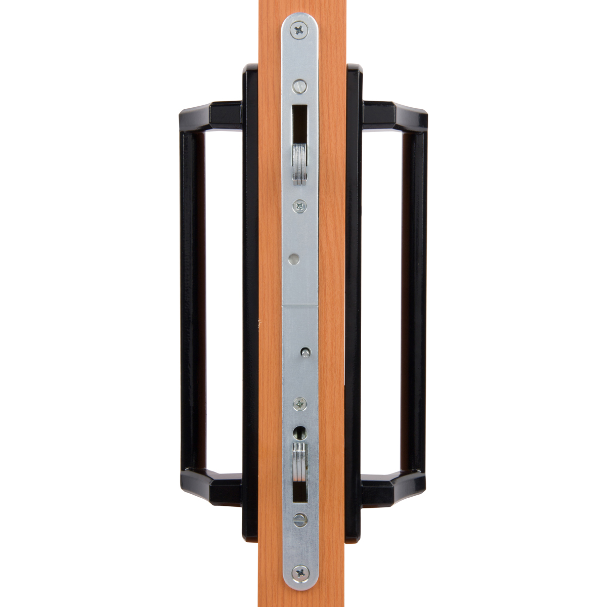 Venice Custom Sliding Door Handle Set | Black Finish