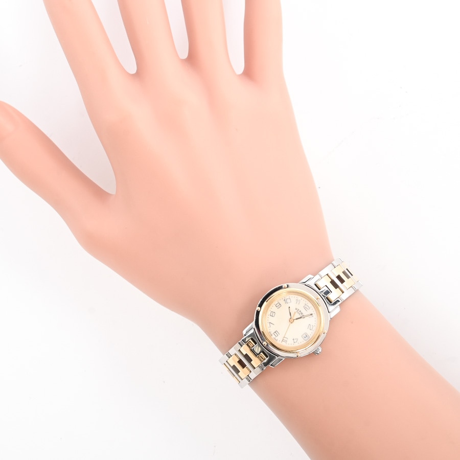 クリッパー(ケース:約24mm/ブレスサイズ:約15.5cm ホワイトシェル