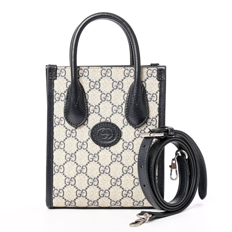 グッチ | インターロッキングGミニトートバッグ | 671623 | クロス