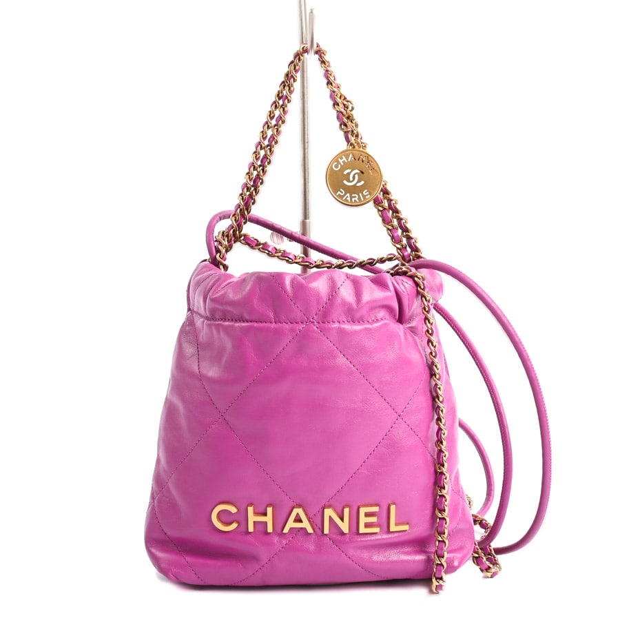 シャネル22ミニハンドバッグ | AS3980 | ショルダーバッグ | カーフ