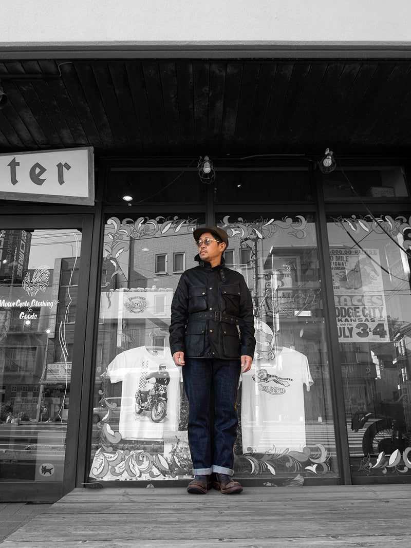 ACV-WX02 WAXED COTTON BMC JACKET – ROOSTER