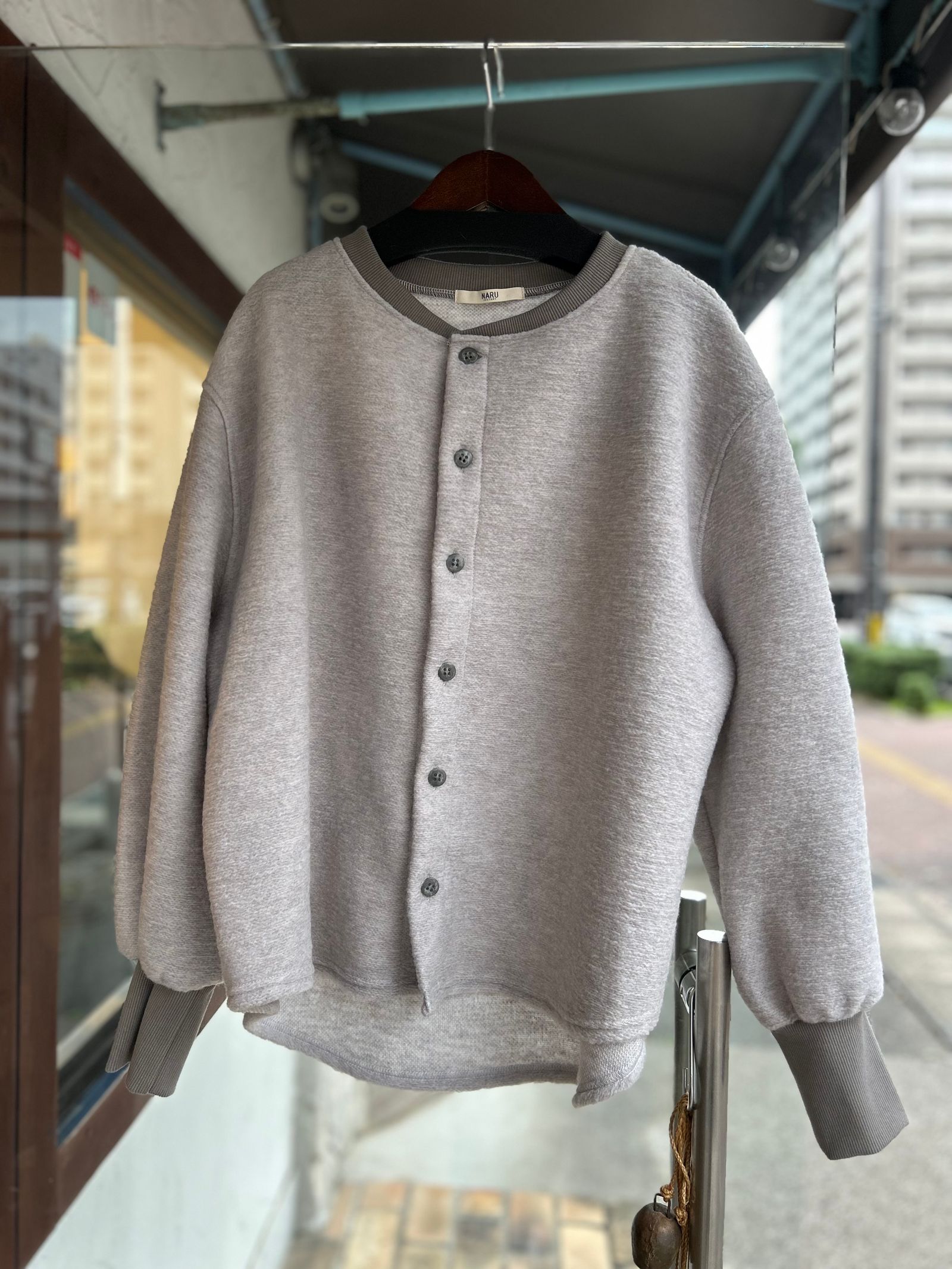 NARU - トラベルウールプレミアハウスジャケット グレー | ravii