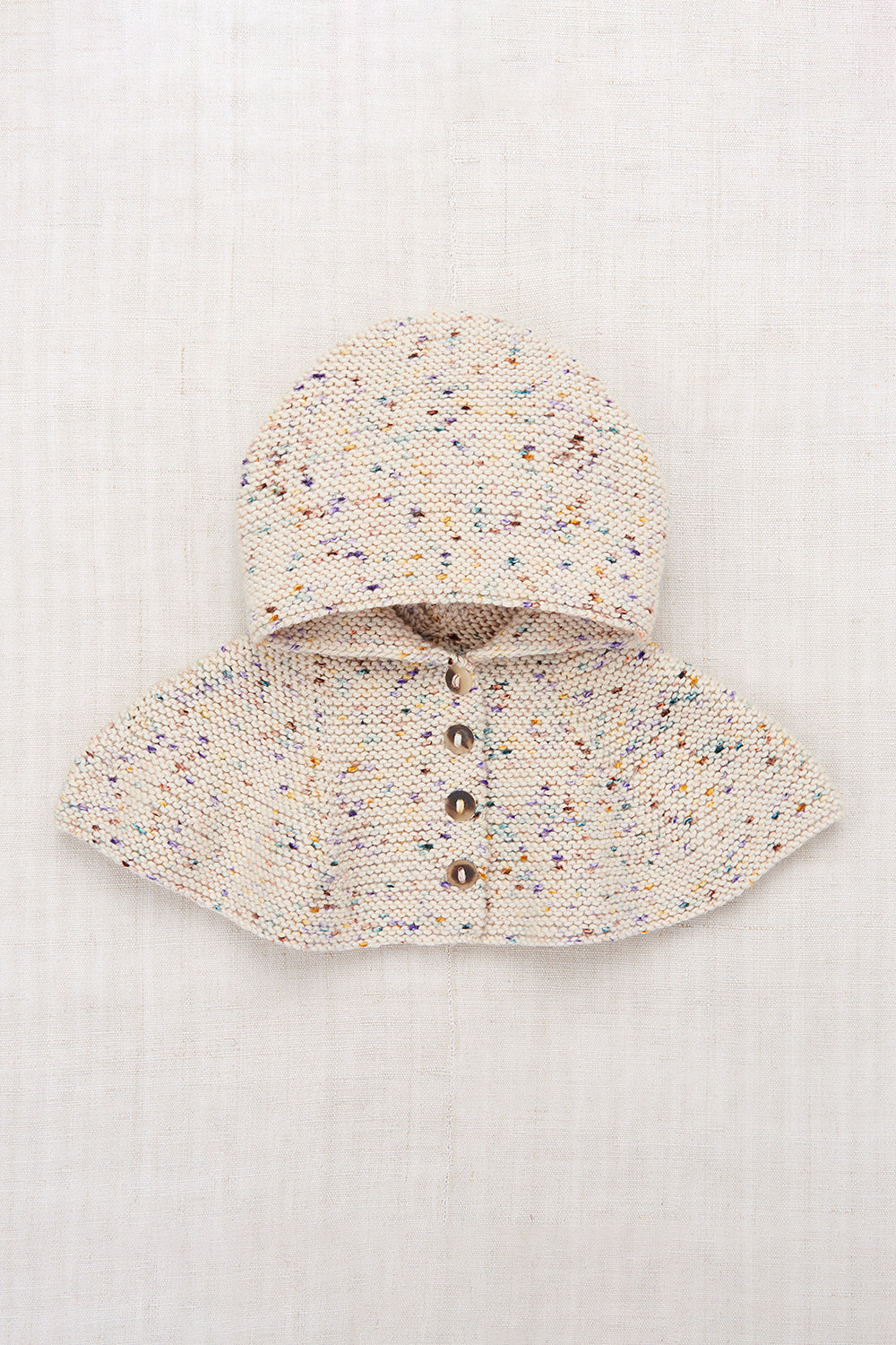 Misha & Puff Cate Capelet - Iris Confetti - 4/8Y Last One – Rabbit