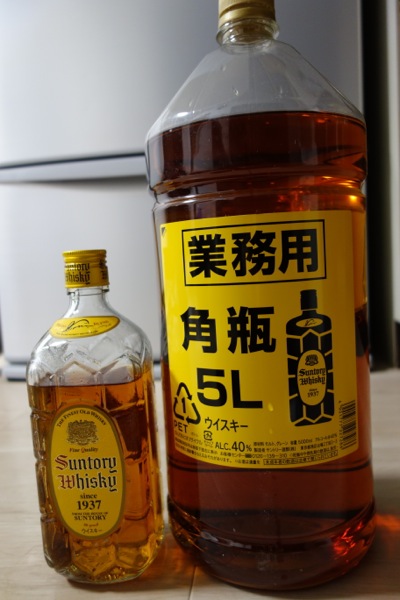 業務用「角」5L】ウィルキンソンのソーダも買って夏の家飲み準備完了