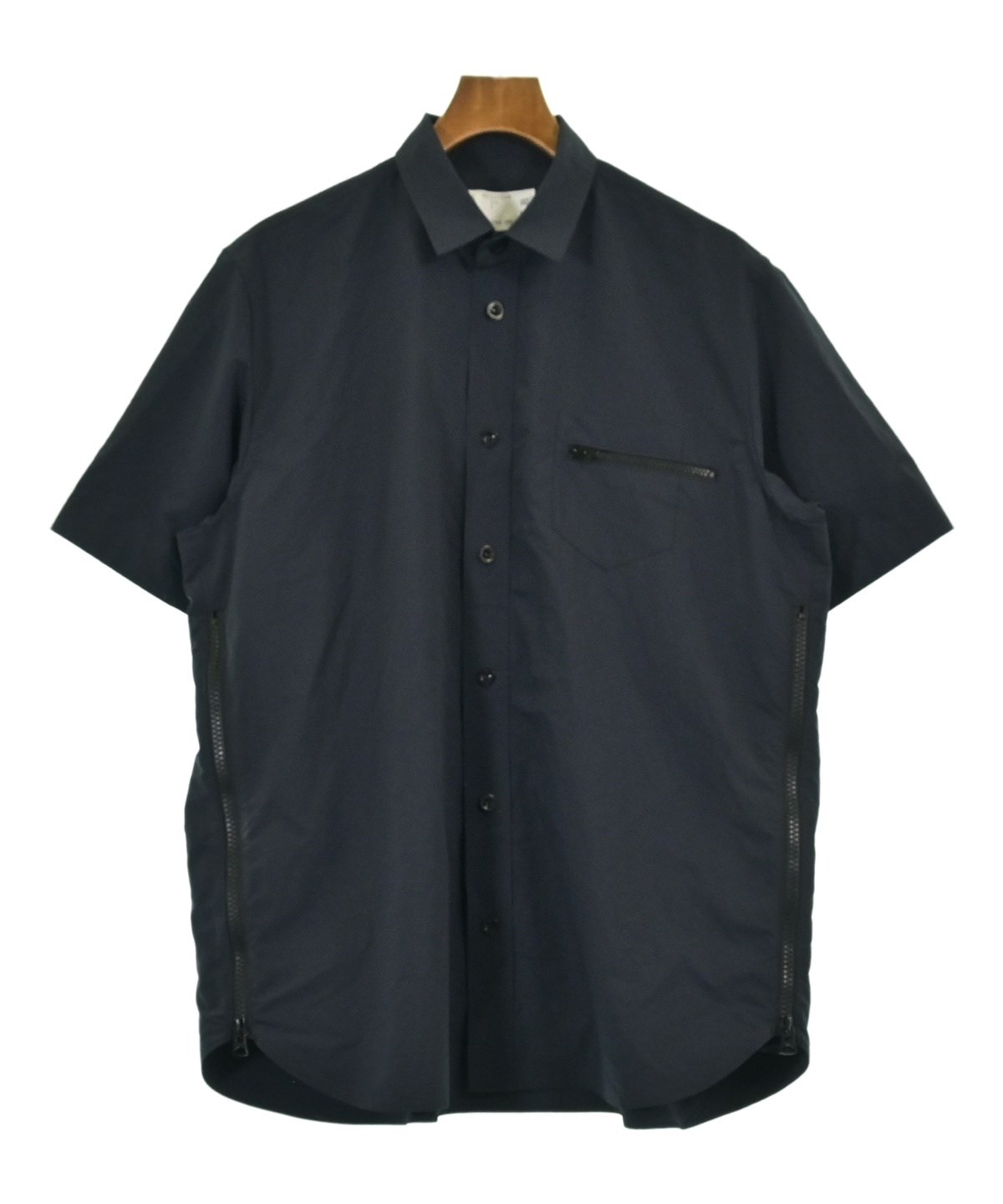 sacai（サカイ）カジュアルシャツ 紺 サイズ:3(L位) メンズ