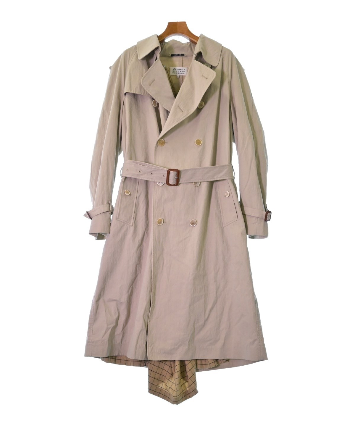 Maison Margiela（メゾンマルジェラ）トレンチコート ベージュ サイズ
