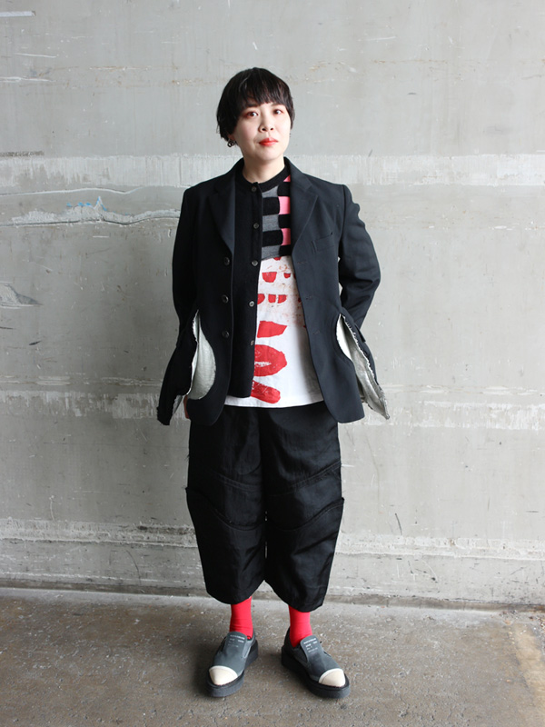 COMME des GARCONS（コムデギャルソン）］のコーディネート・着こなし