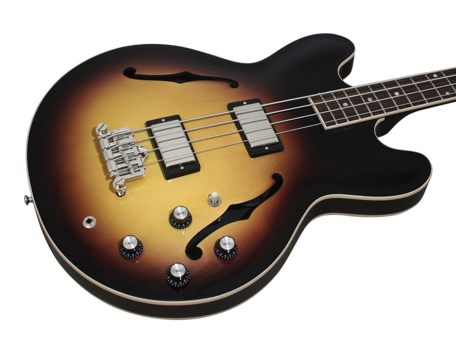 Gibson Memphis ES Style ES-335 Bass Vintage Sunburst