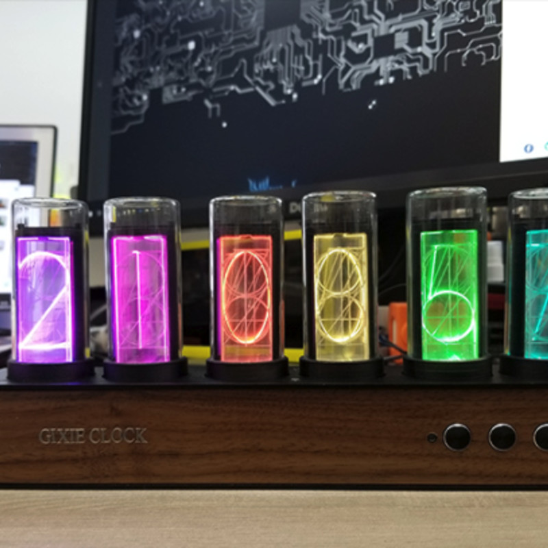 Gixie Clock｜レトロ感のあるディスプレイが楽しめるニキシー管