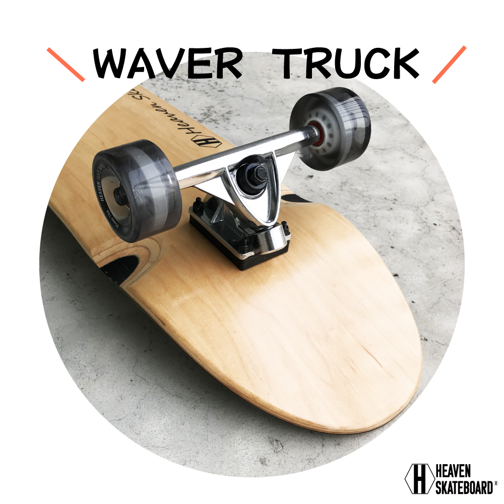 楽天市場】ロングスケートボードHEAVEN CARDIF 36インチ約91.4×22.2cm