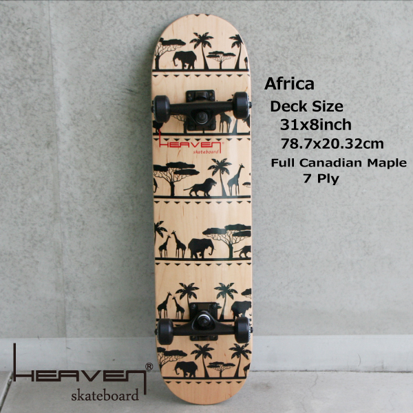 楽天市場】スケートボード コンプリート 完成品 HEAVEN SKATEBOARD