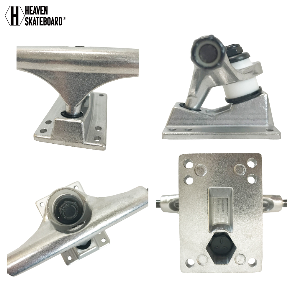 楽天市場】スケートボード用トラック 4.5inch SK8 TRUCK シルバー 4.5