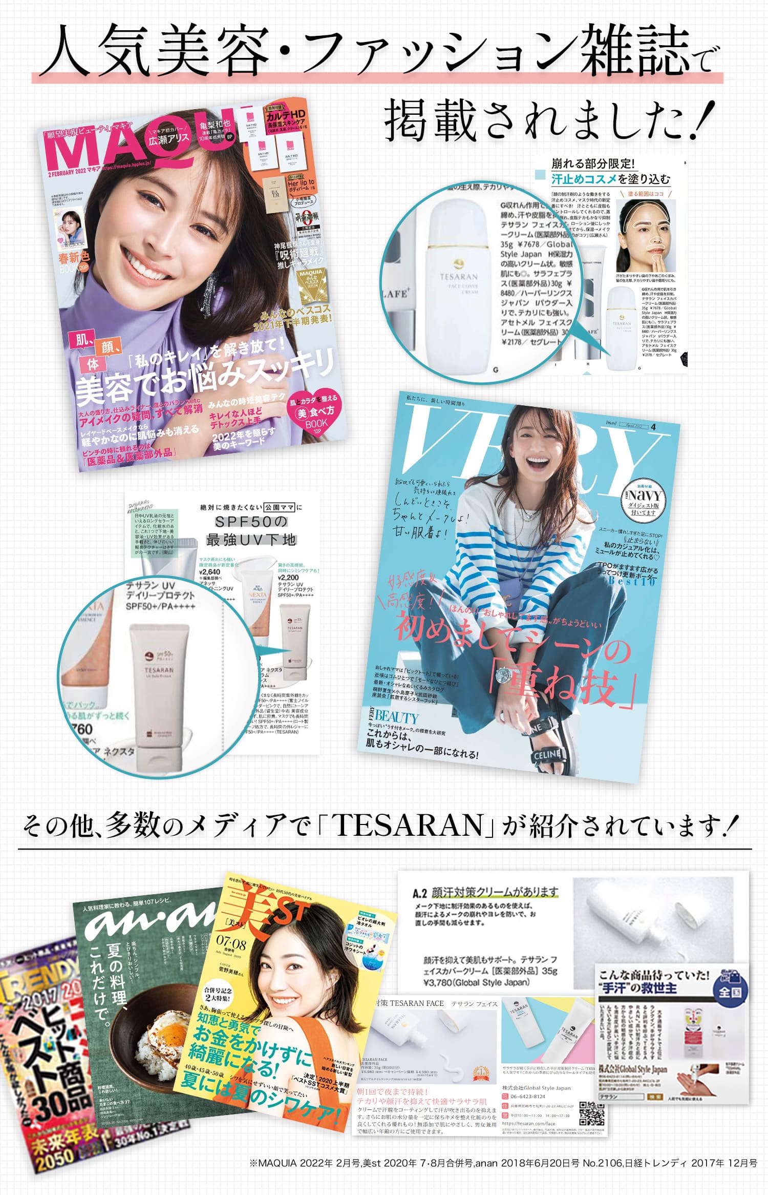 テサランクリア 30g 3本 テサランクリア 腋臭・脇汗対策専用クリーム 医薬部外品 – テサラン