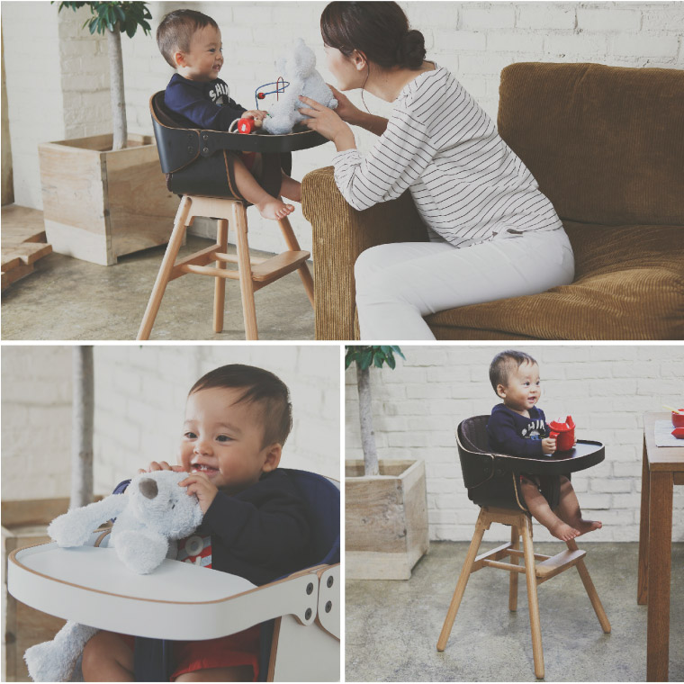 カトージ ベビーチェア コージーウッド(テーブル付き・専用チェア