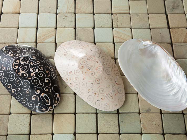 楽天市場】【最大半額＆7%OFFクーポン】シェルスパイラルトレイ バリ