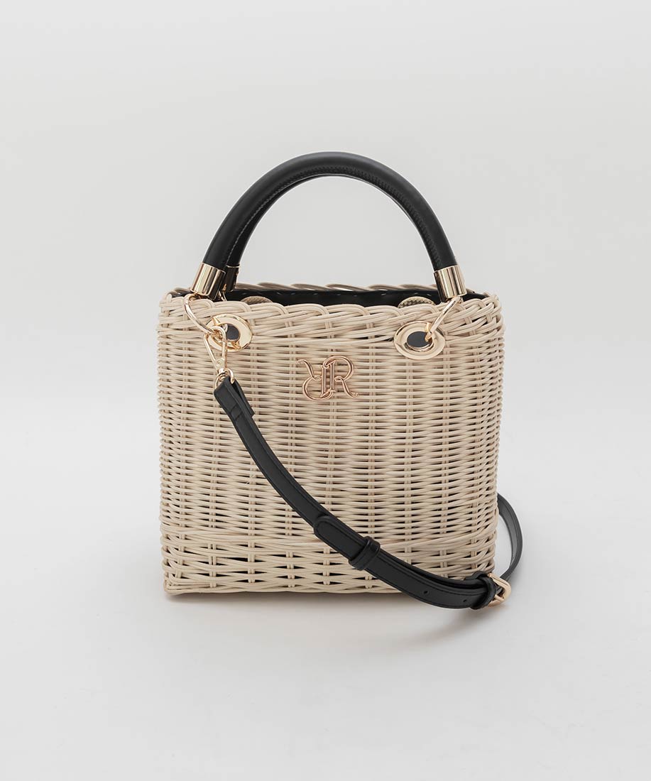 2WAY ラタンスクエアハンドバッグRANDA公式サイト