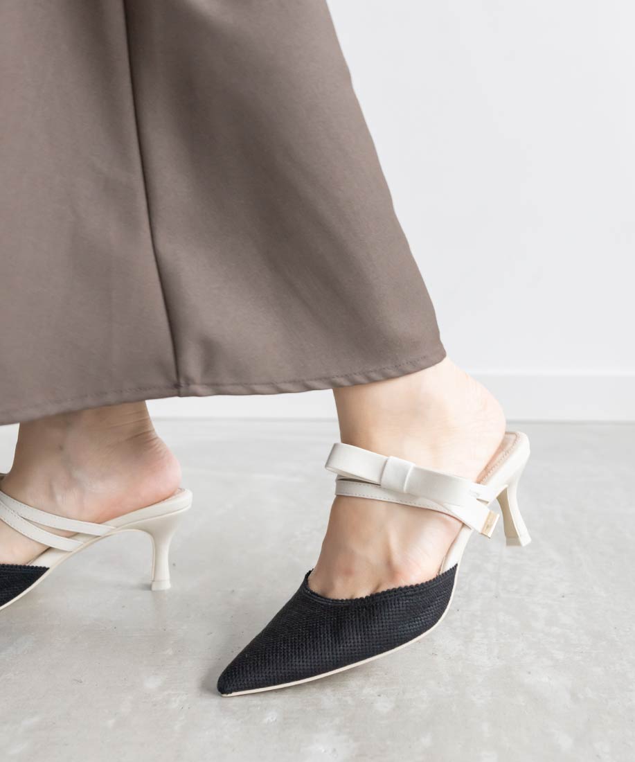 SALE】2WAYトワルドゥジュイクロスベルト刺繍ミュールRANDA公式サイト