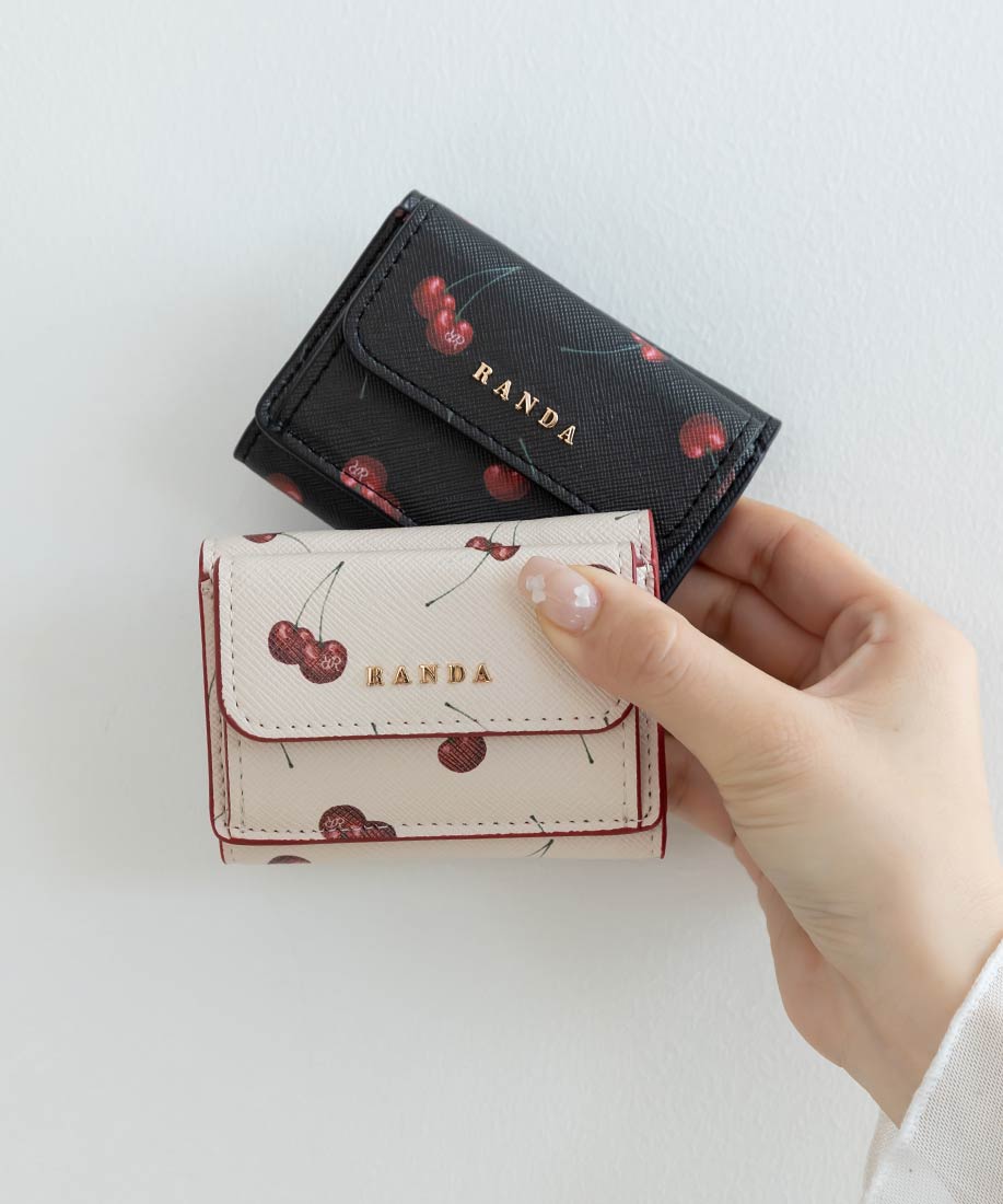 チェリープリントミニウォレットRANDA公式サイト