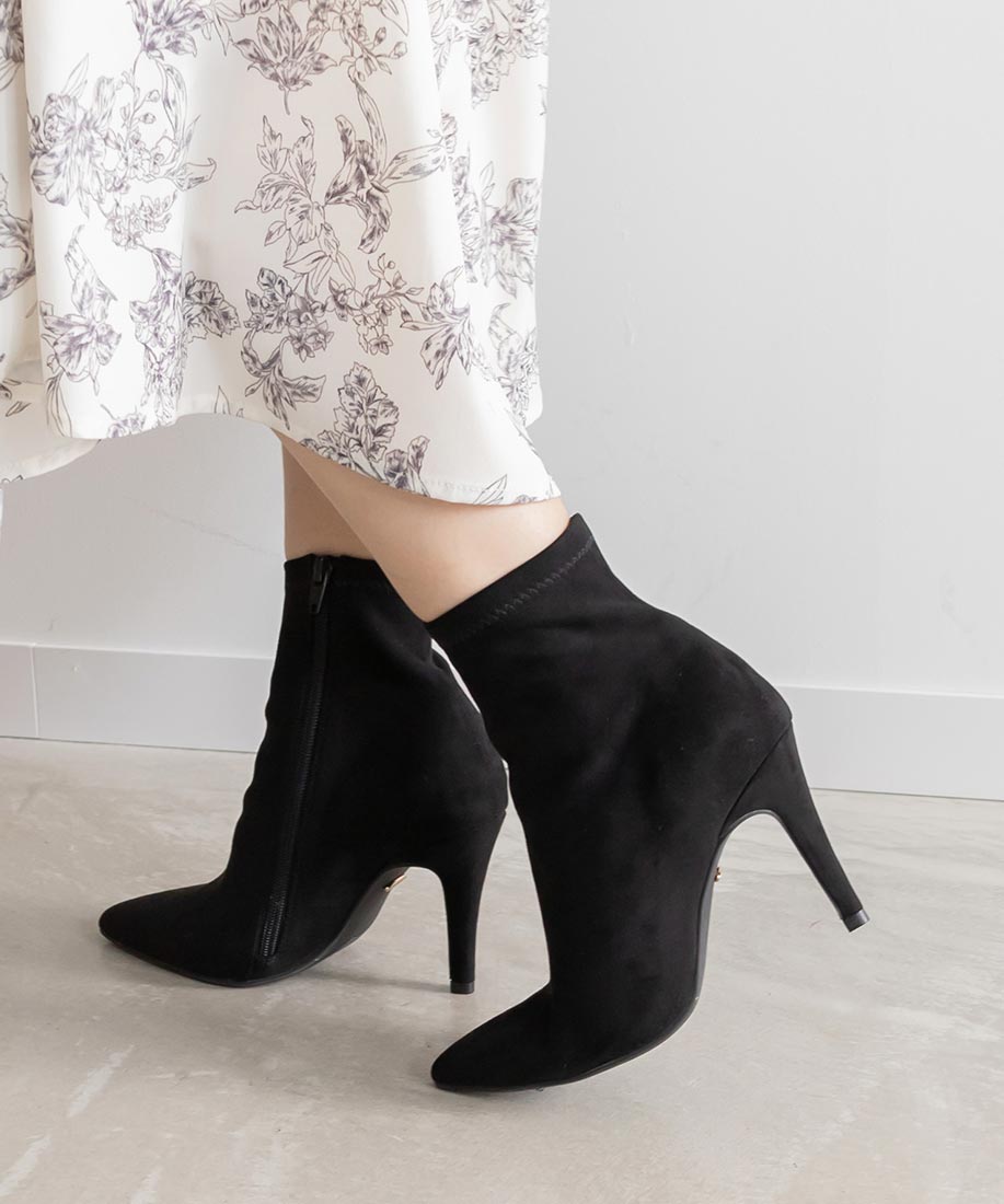 SALE】ポインテッドトゥストレッチブーツ｜RANDA公式サイト