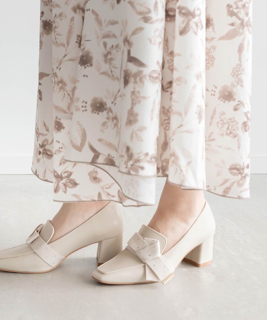 SALE】ビジューリボンデザインシューズRANDA公式サイト