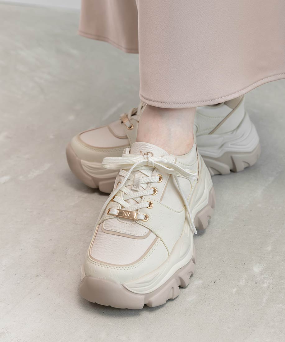 SALE】2WAY モノグラムプレートボリュームソールスニーカーRANDA公式サイト