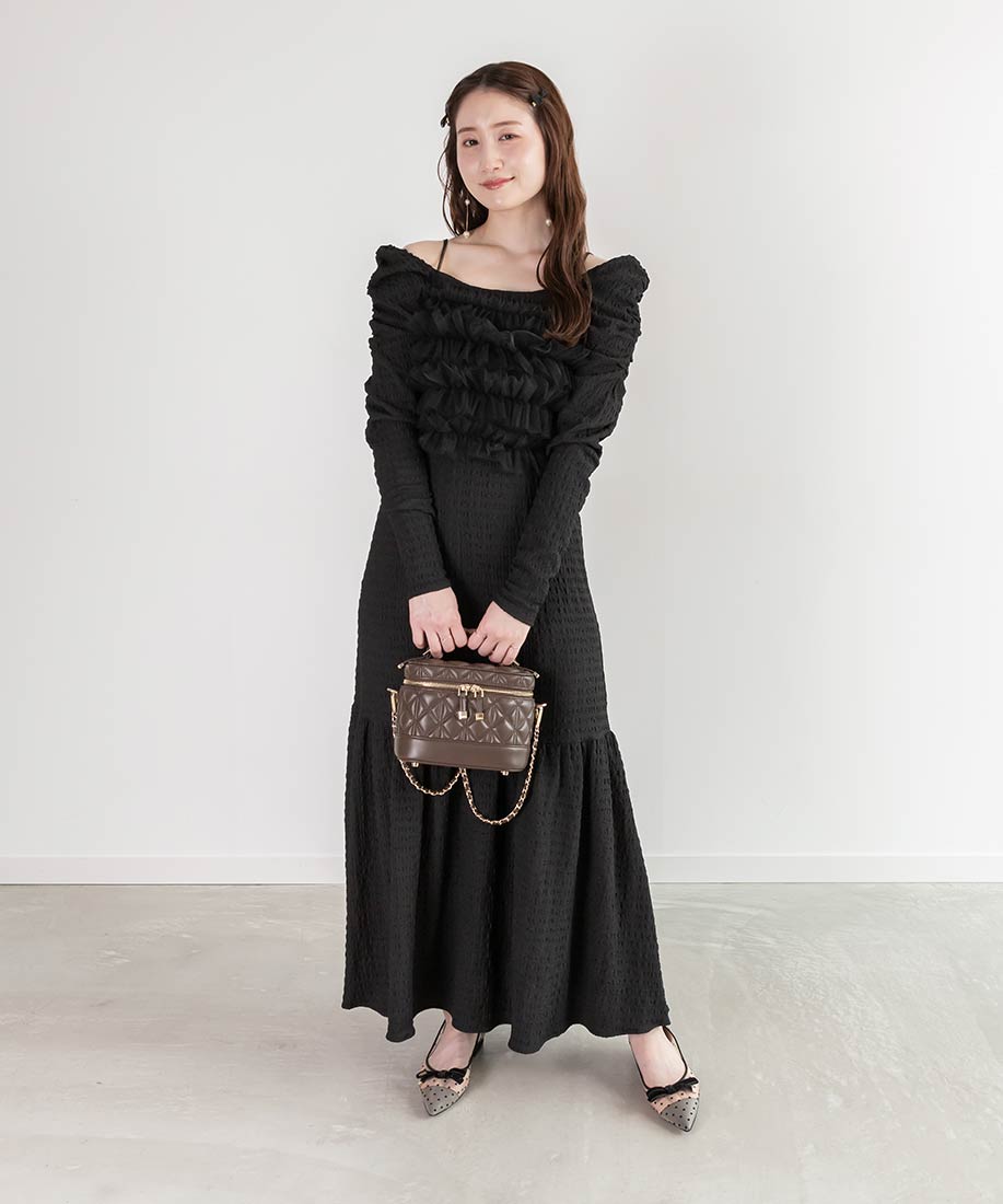 SALE】フリルビスチェセットワンピースRANDA公式サイト