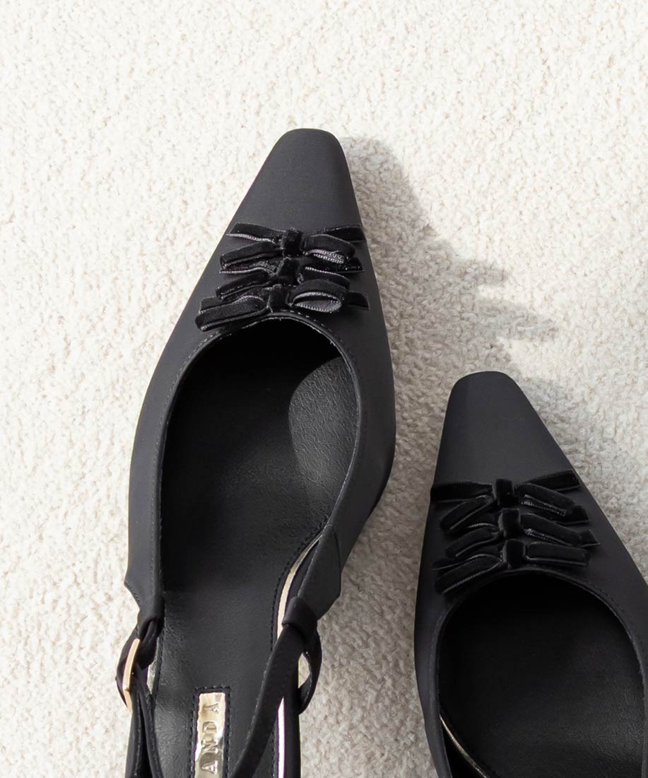 SALE】ミニリボンバックストラップパンプスRANDA公式サイト