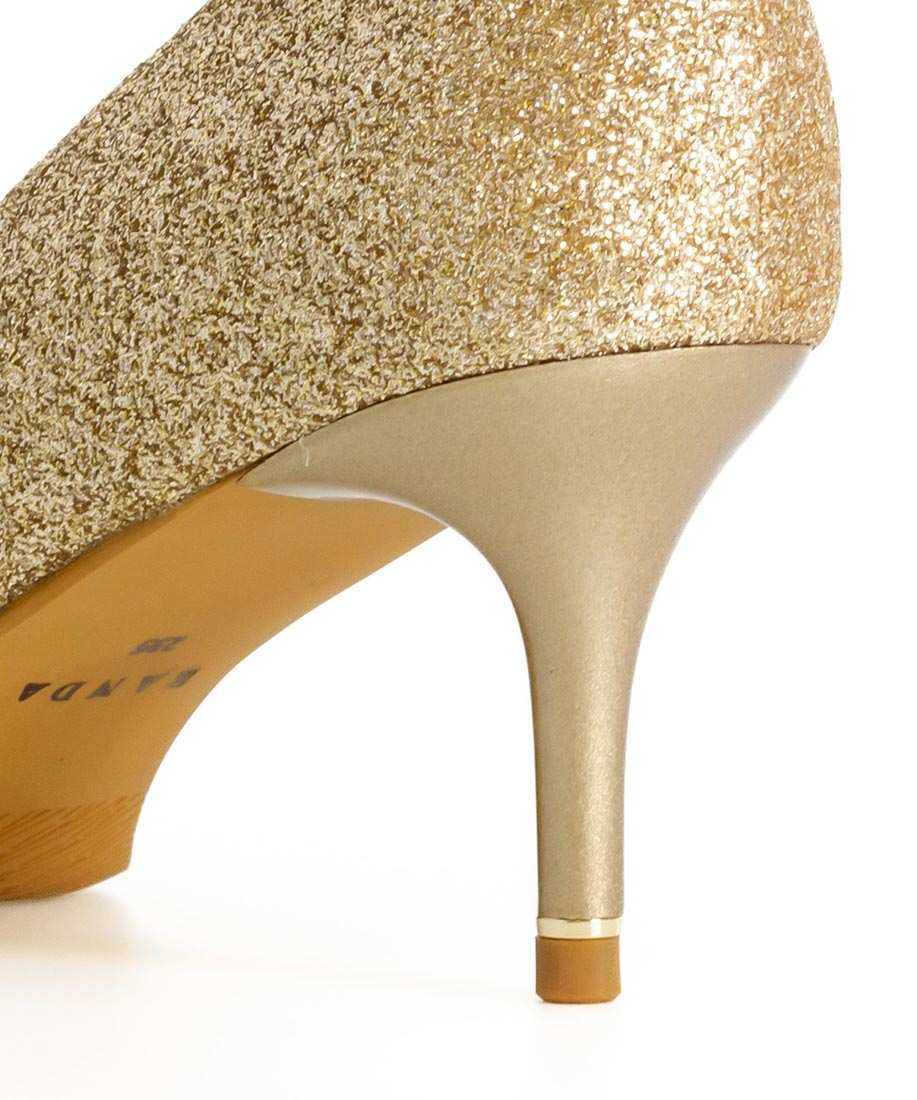 SALE】グリッターヒールパンプスRANDA公式サイト