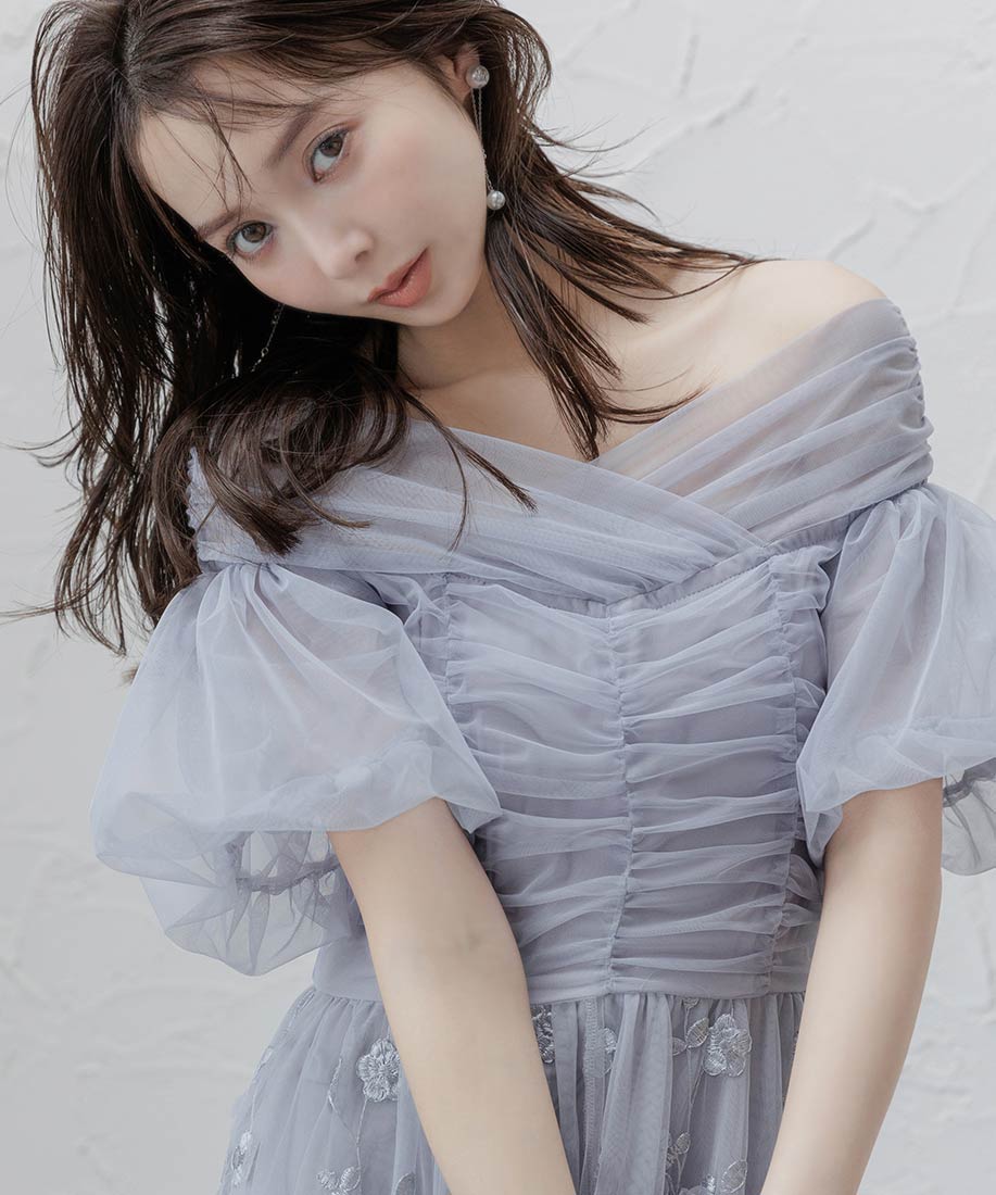 SALE】3Dフラワー刺繍オフショルワンピースRANDA公式サイト