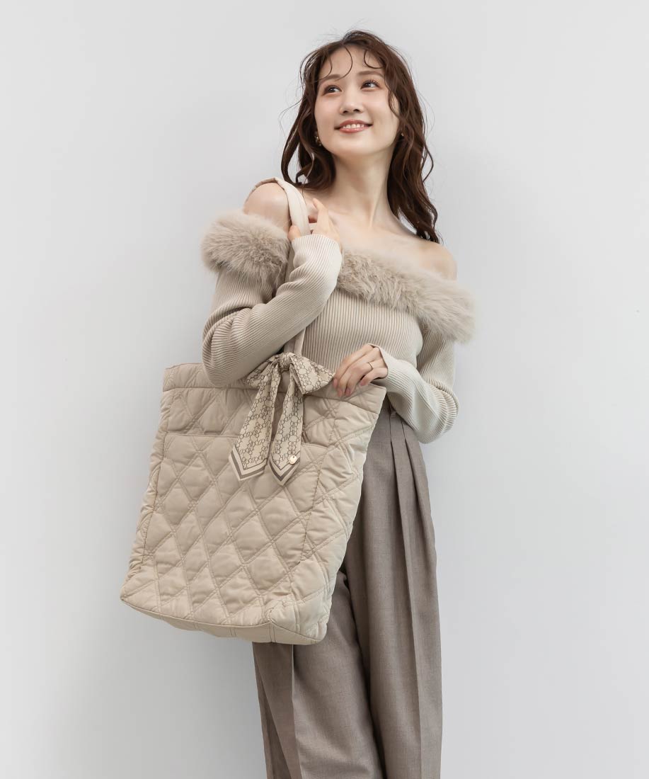 A4対応】2WAY リボンキルティングトートバッグRANDA公式サイト