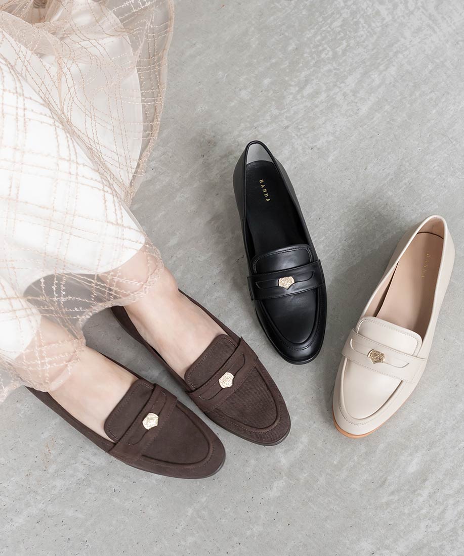 SALE】モノグラムコインローファーシューズRANDA公式サイト