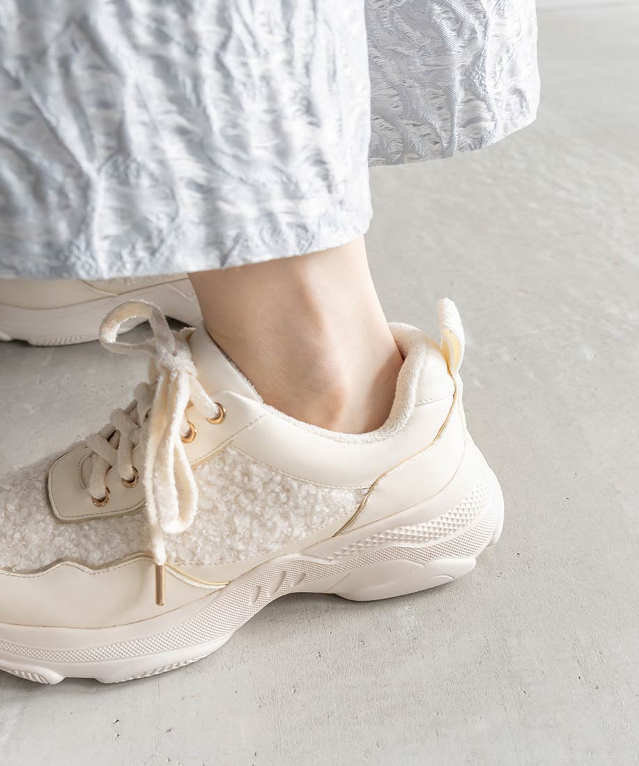 SALE】ボリュームソールボアスニーカーRANDA公式サイト