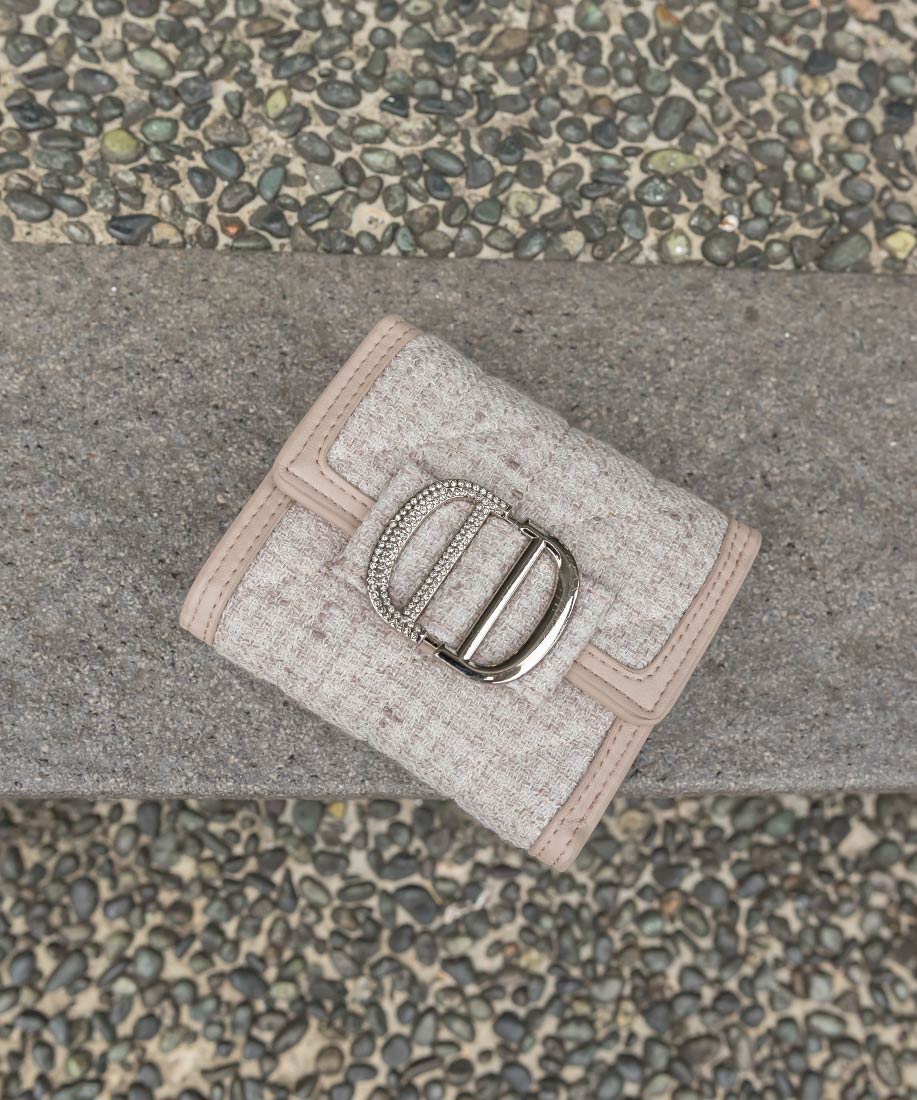 ビジューパーツキルティング三つ折りウォレットRANDA公式サイト