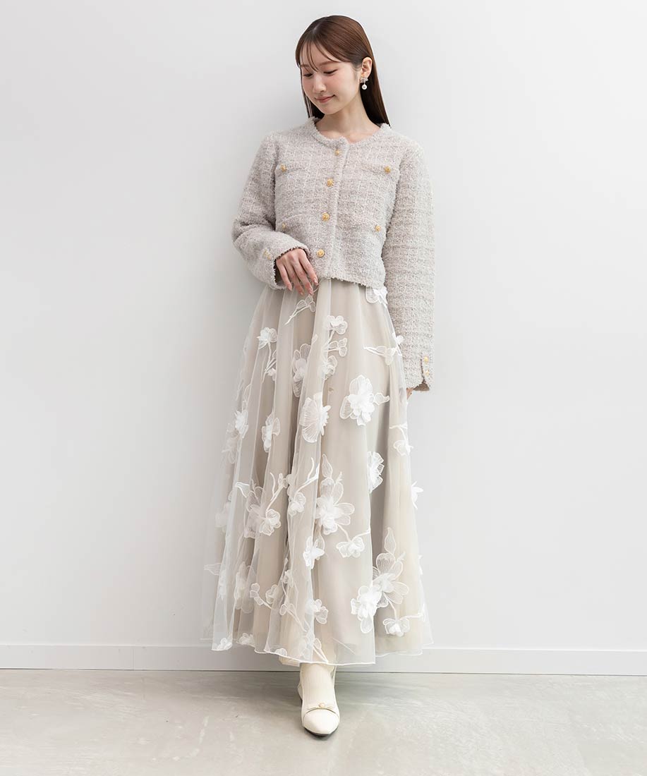 SALE】パールリボンニットドッキングブーツRANDA公式サイト